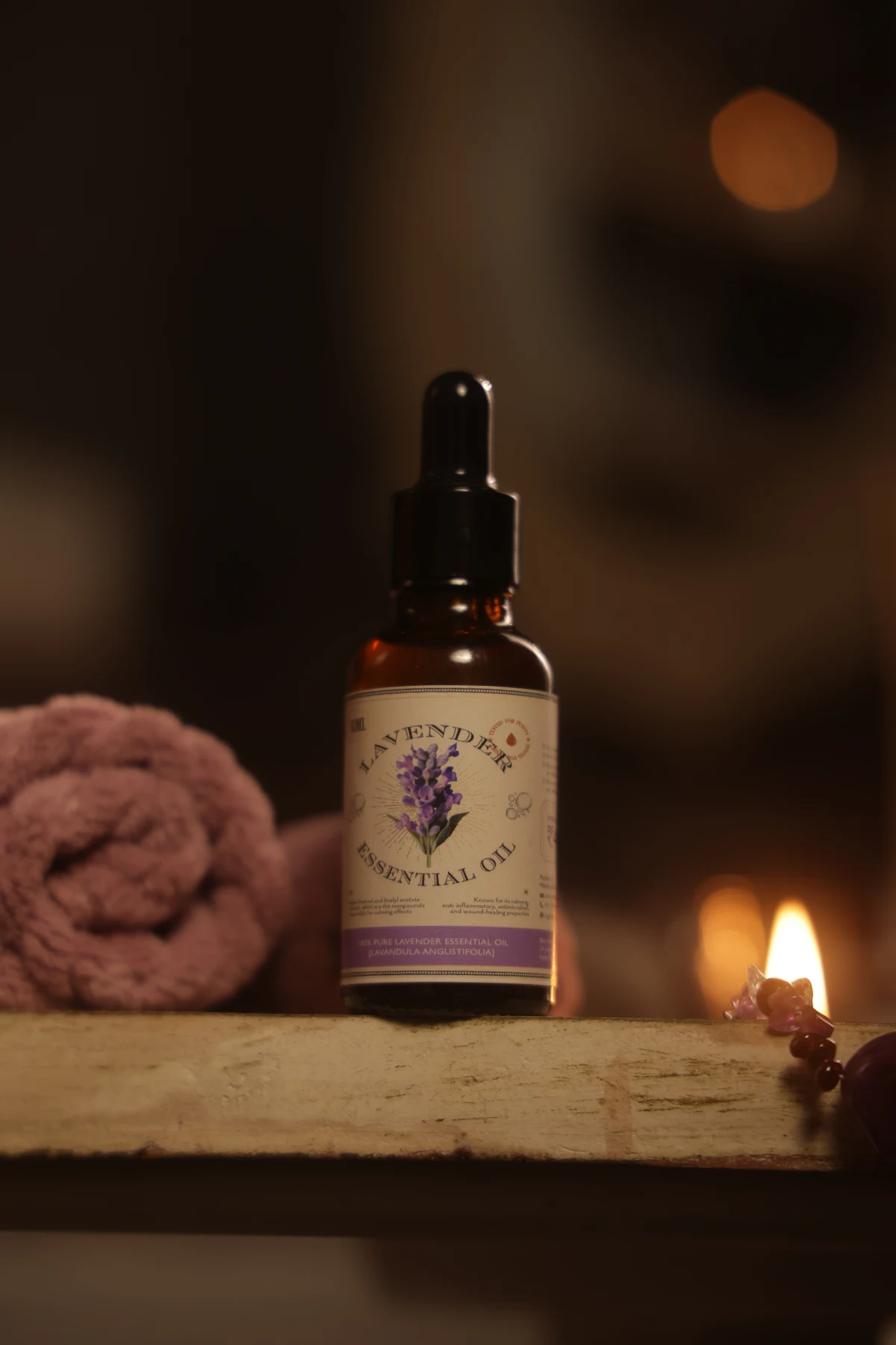 Pure lavender oil