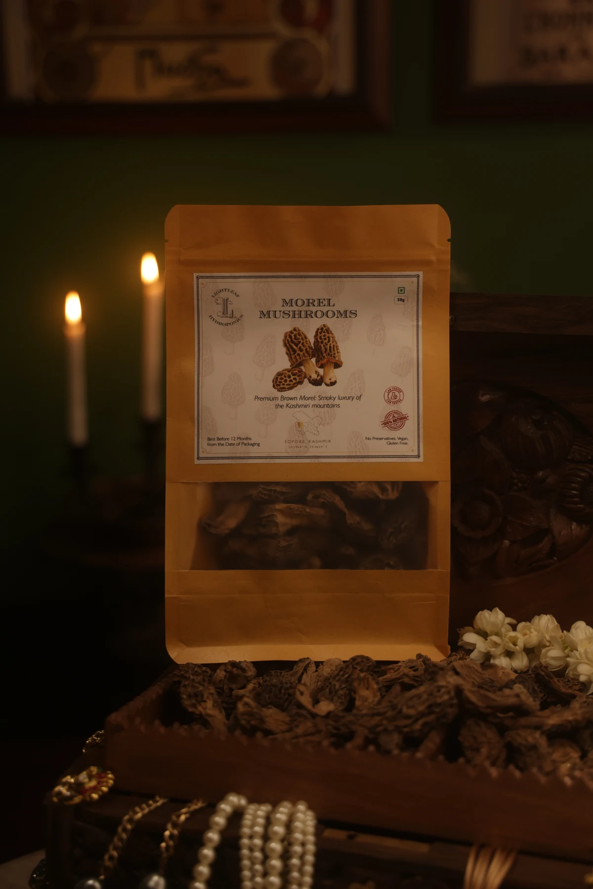 Morel mushrooms (Gucchi)